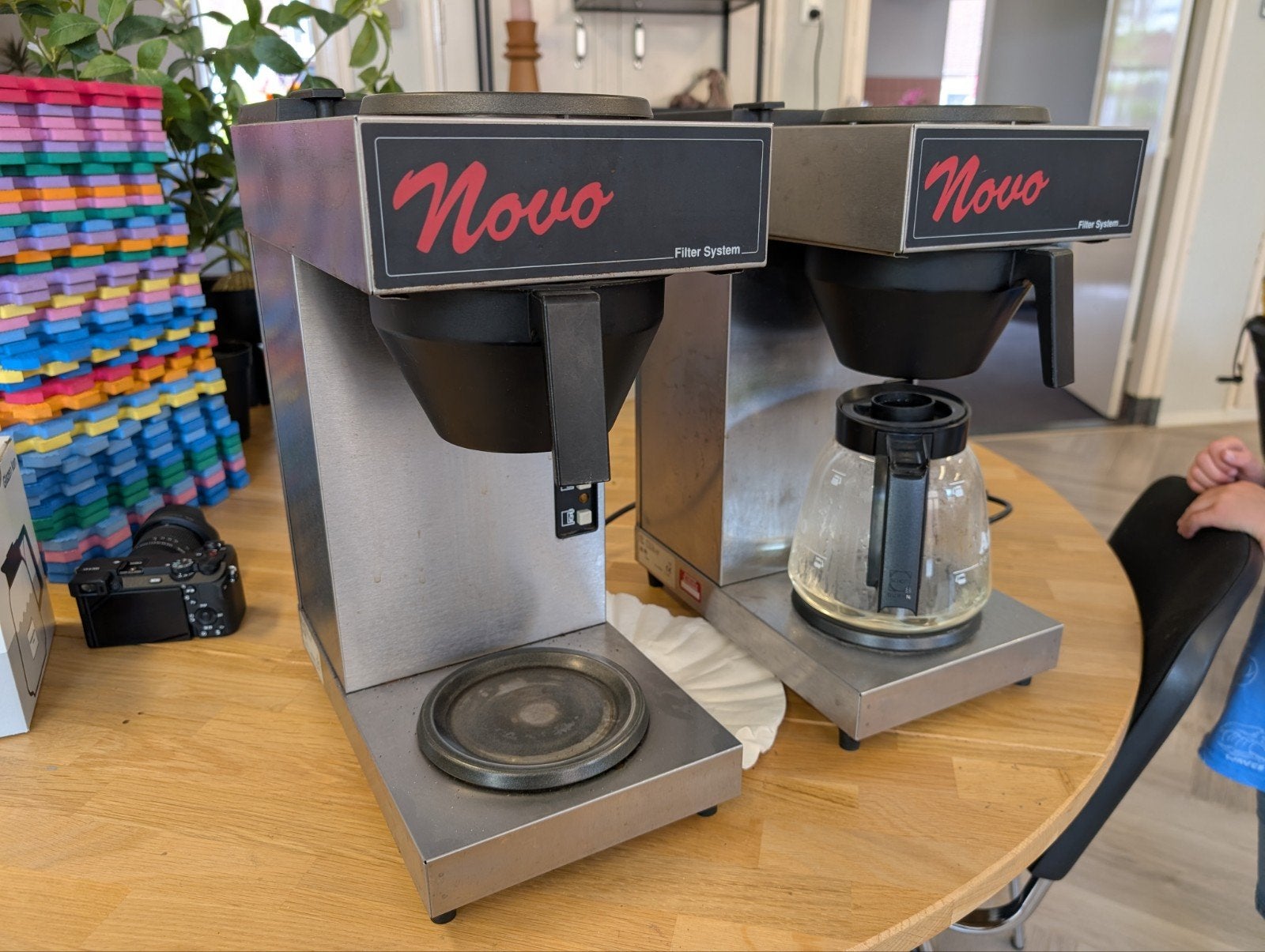 Animo Novo Filter System Koffiezetapparaat - Gebruikt, Ophalen, Gebruikt, 10 kopjes of meer, Koffiemachine