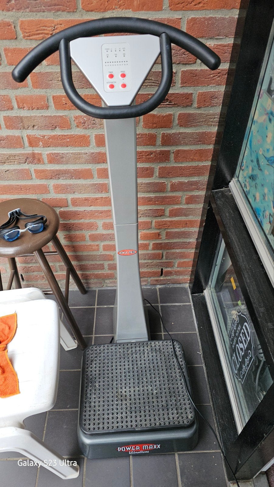 Powermaxx trilplaat, Sport en Fitness, Fitnessmaterialen, Ophalen, Overige typen