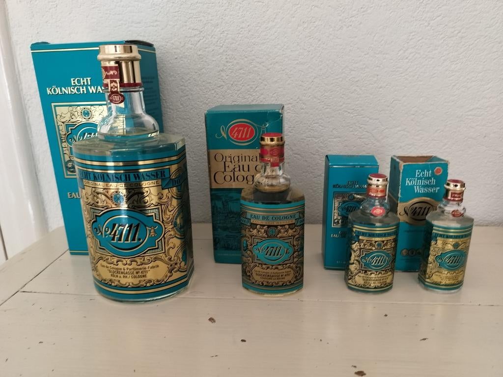 4711 eau de cologne flessen, Ophalen of Verzenden