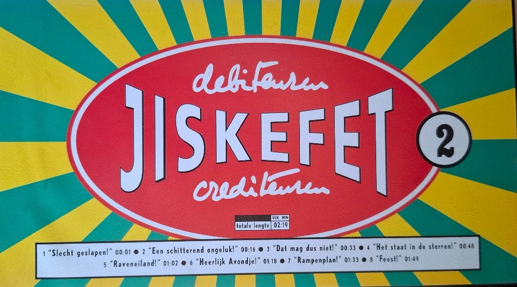 Debiteuren Crediteuren 2 Jiskefet - VHS - VPRO, Alle leeftijden, Zo goed als nieuw, Komedie, Extra's