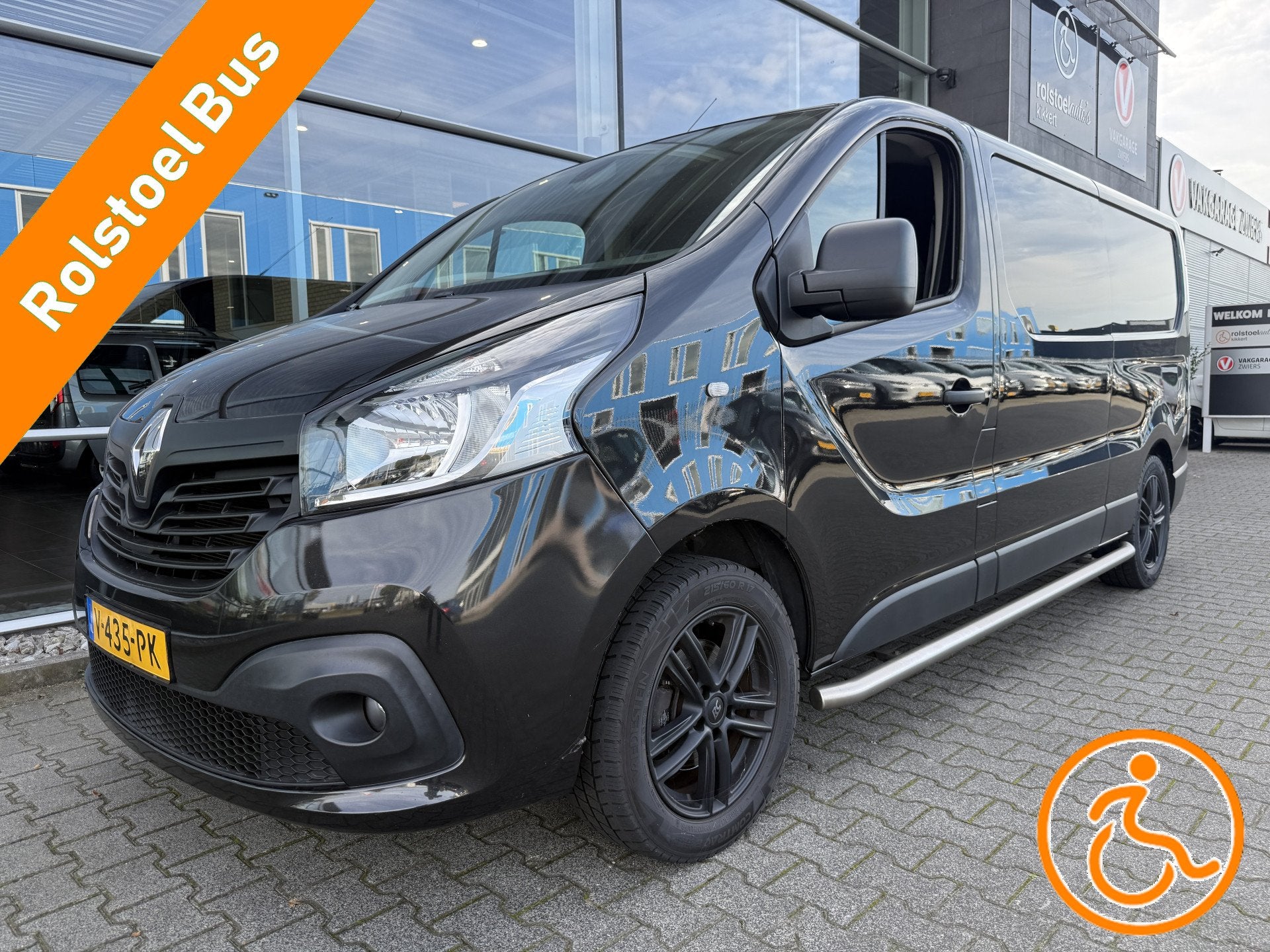 Renault Trafic 4+1 Rolstoelbus 1.6 dCi T29 L2H1 Comfort (Zee, Voorwielaandrijving, Dealer onderhouden, Gebruikt, 4 cilinders