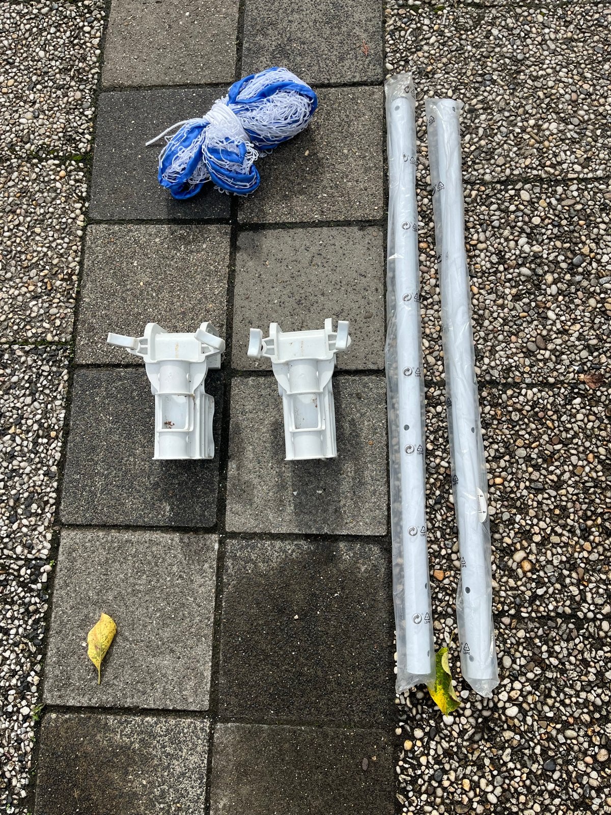 Volleybalnet voor zwembad - Nieuw en gebruikt net, Ophalen of Verzenden, Gebruikt, Overige typen