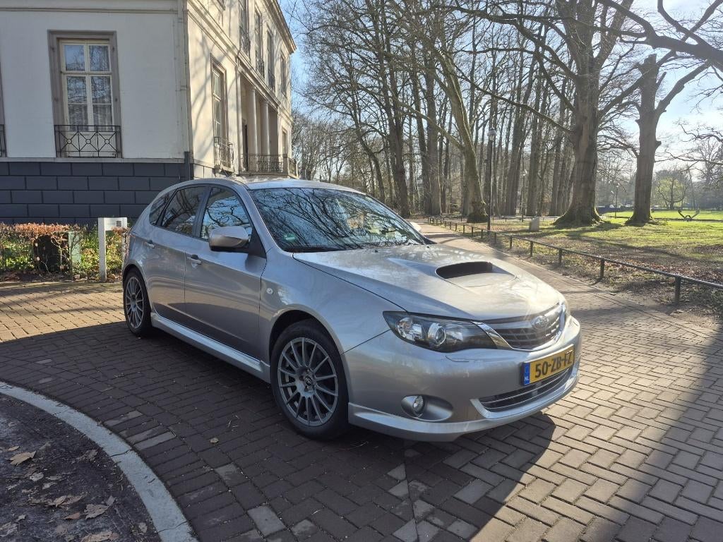 Unieke Subaru Impreza 2.5 WRX Turbo AWD 2007 - Getuned 285PK, Auto's, Stof, Beige, 4 cilinders, 285 pk