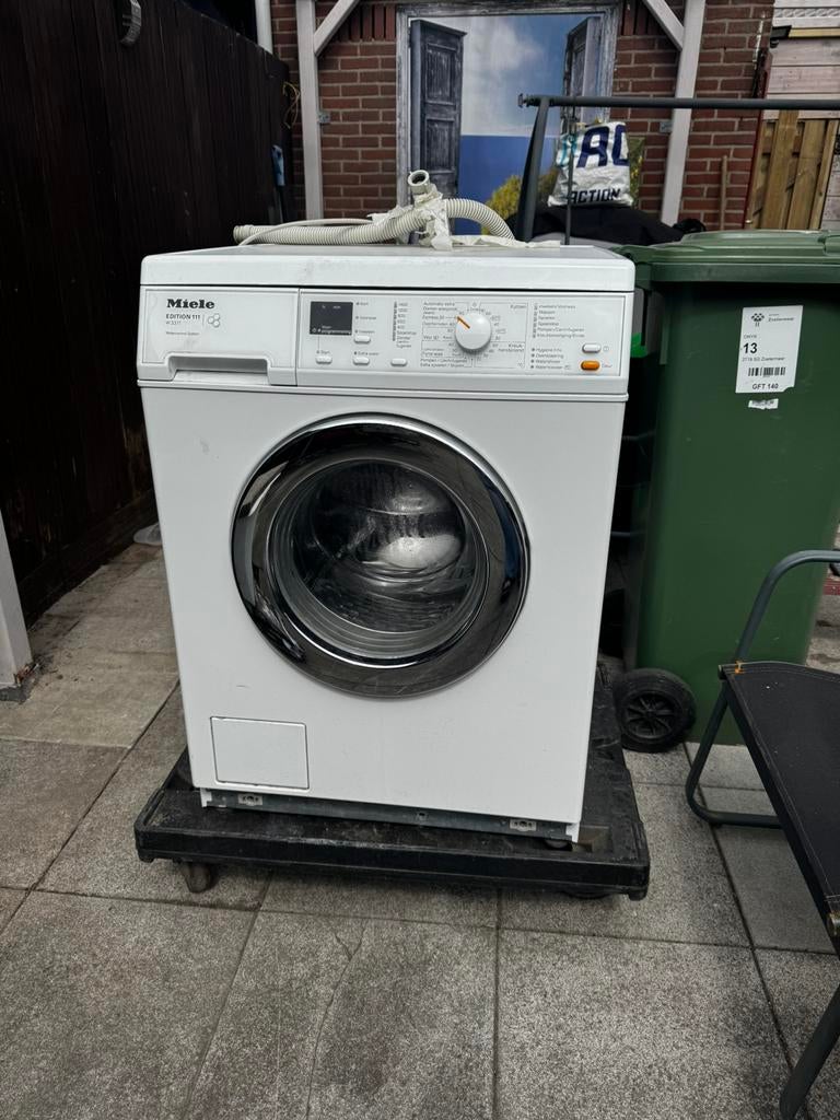 Miele wasmaschine, Ophalen, Zo goed als nieuw, 1200 tot 1600 toeren, 85 tot 90 cm