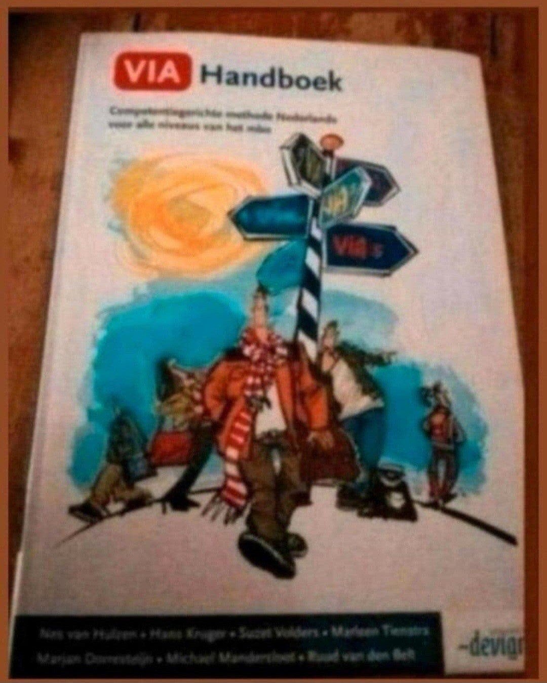 VIA Handboek Nederlands - Competentiegericht, Ophalen of Verzenden, Zo goed als nieuw, MBO, Nies van Hulzen, Hans Kruger, Suzette Volders