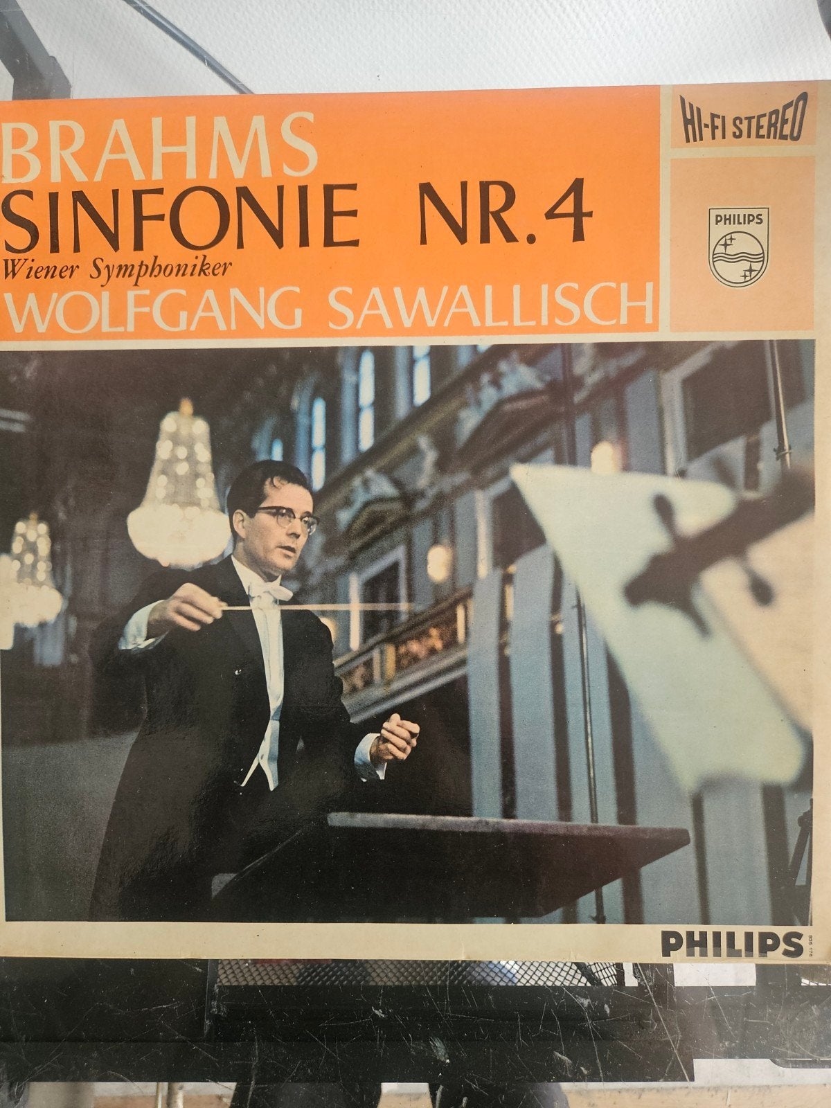 Brahms Symfonie Nr. 4 - Wiener Symphoniker, Sawallisch, Gebruikt, Symfonie, Brahms, Ophalen of Verzenden