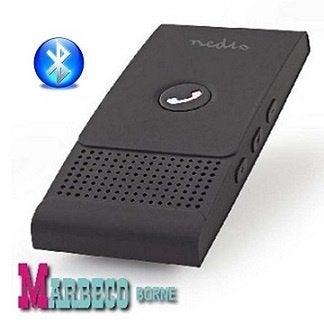 Carkit, Bluetooth, Portable Carkit, Handsfree bellen, Auto diversen, Ophalen, Nedis, Nieuw, Marbeco