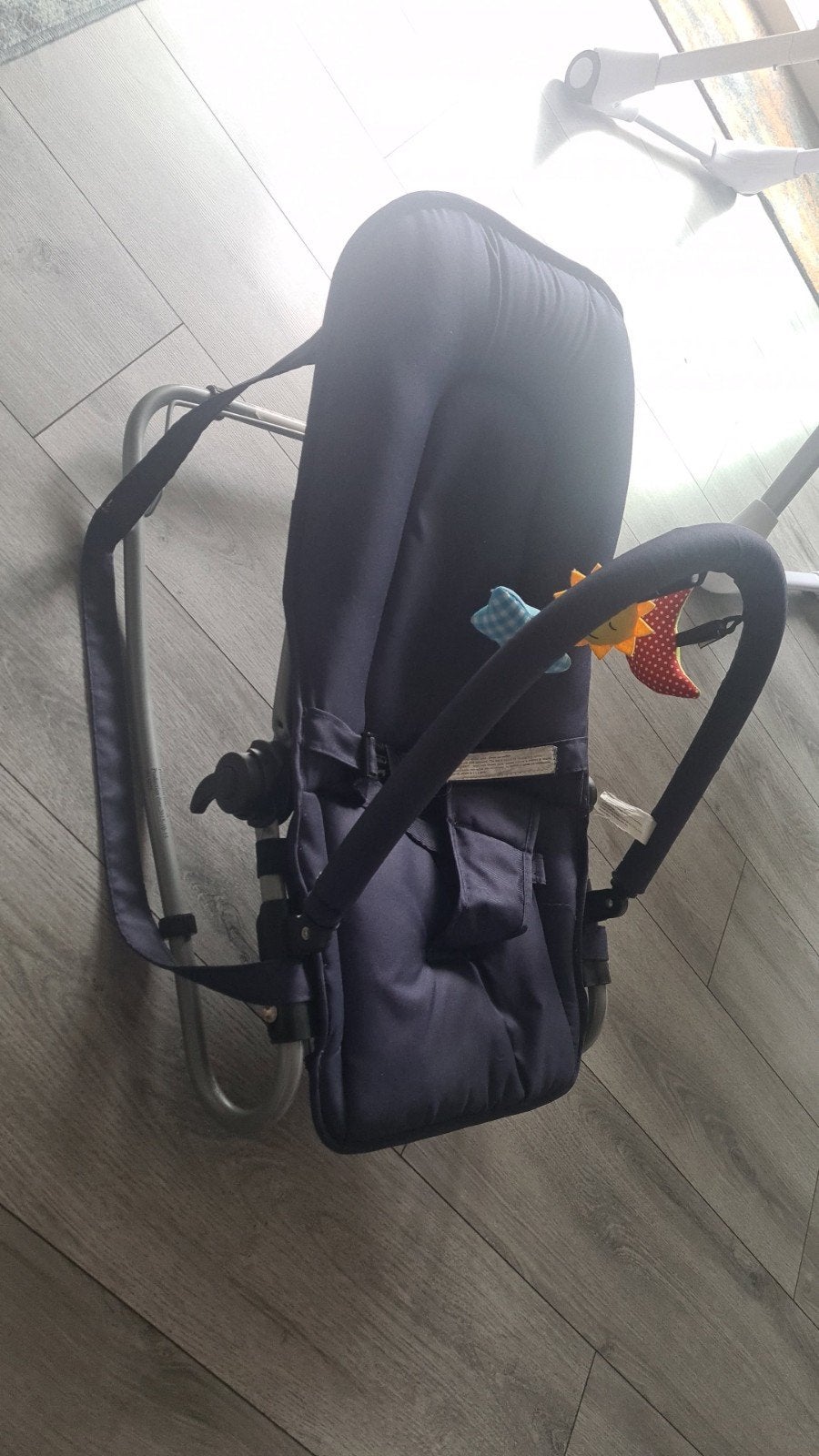 Wipstoeltje donkerblauw, Ophalen of Verzenden, Gebruikt