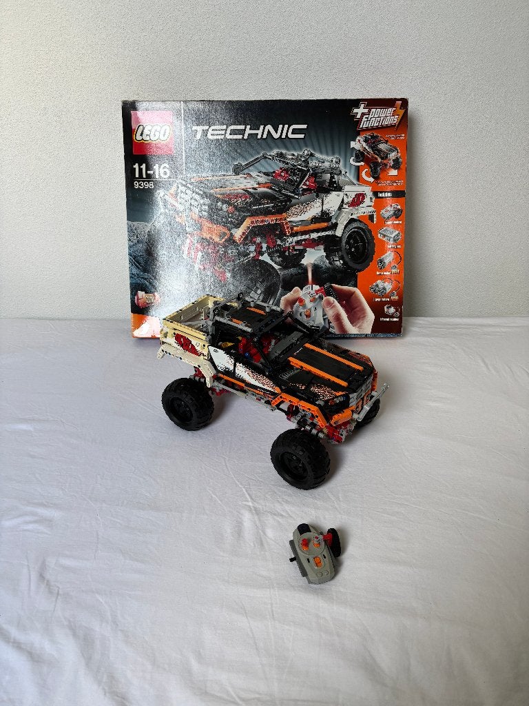 Lego Technic 9398 4x4 Crawler met afstandsbediening, Inclusief instructies, Gebruikt, Lego, Ophalen of Verzenden