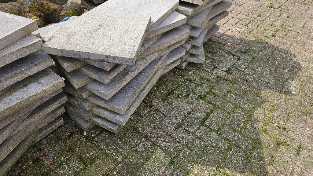 tegels, Ophalen, 5 tot 10 m², Zo goed als nieuw, Beton