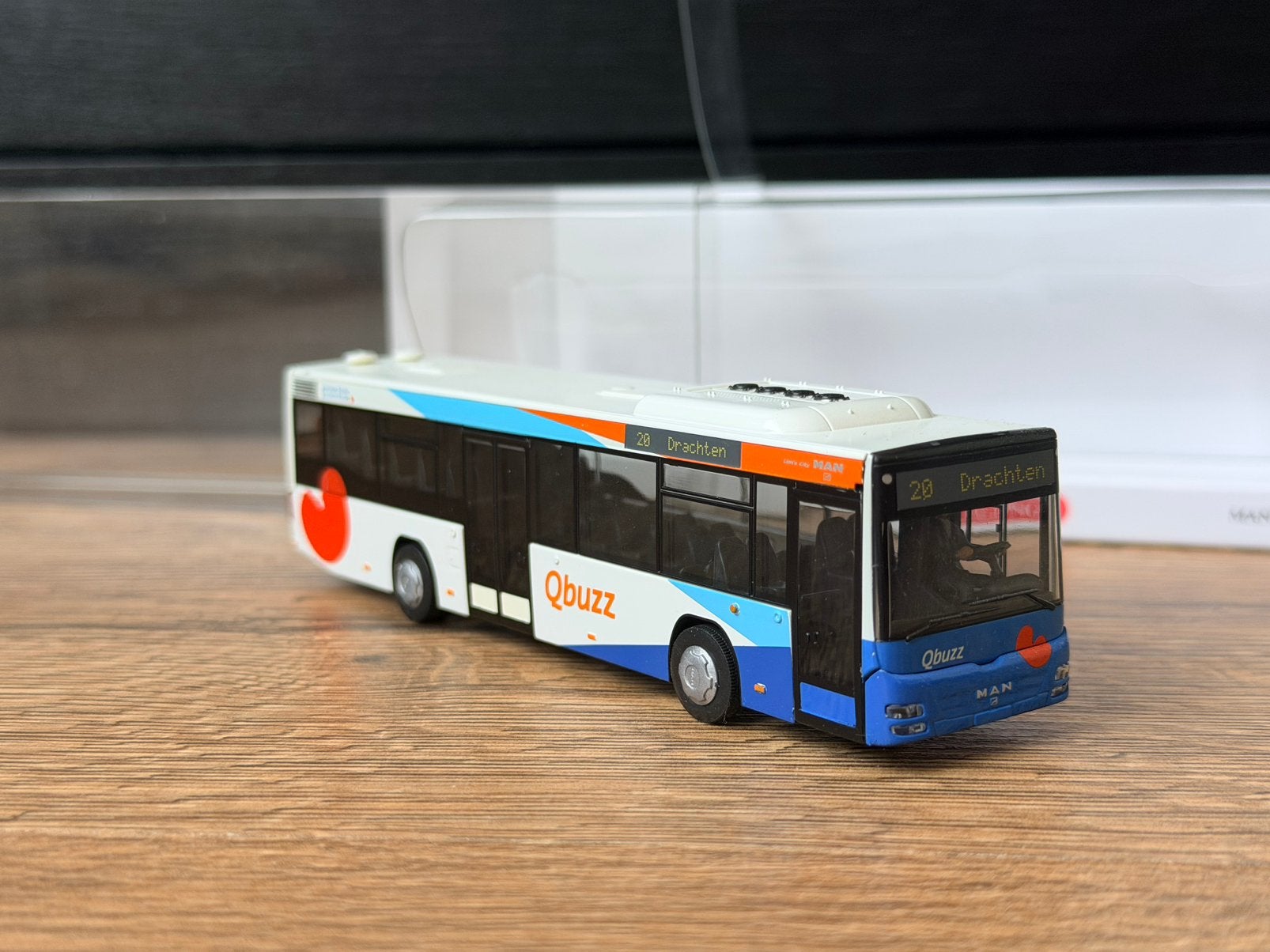 Wiking Qbuzz MAN Lions City A78, Hobby en Vrije tijd, Modelauto's | 1:87, Ophalen of Verzenden, Zo goed als nieuw, Bus of Vrachtwagen