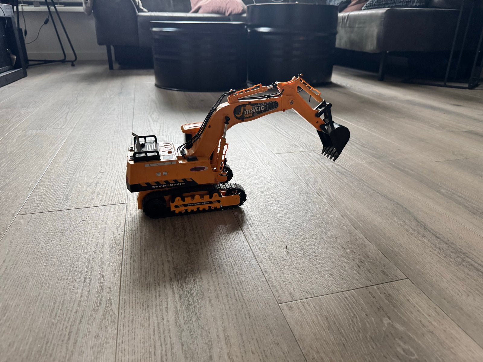 Afstandsbestuurbare Graafmachine - Perfect Sint Cadeau!, Ophalen of Verzenden, Zo goed als nieuw