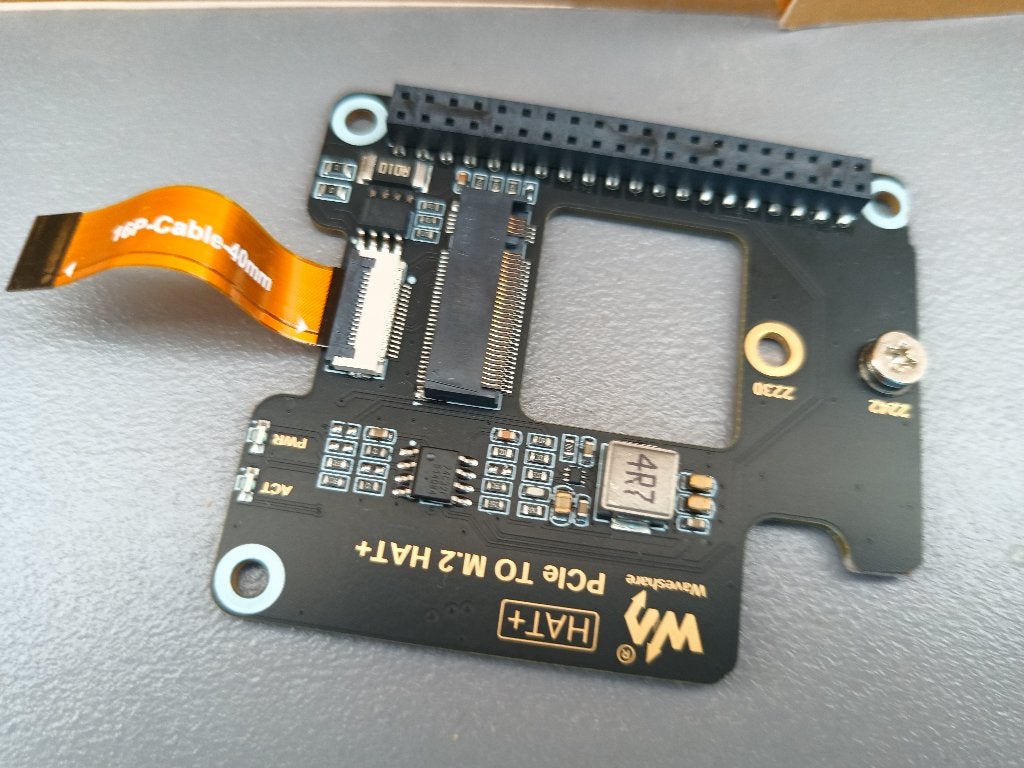 SSD - Hat (m2) voor Raspberry PI5, Overige soorten, Verzenden, Nieuw, Raspberry PI5 SSD - Hat