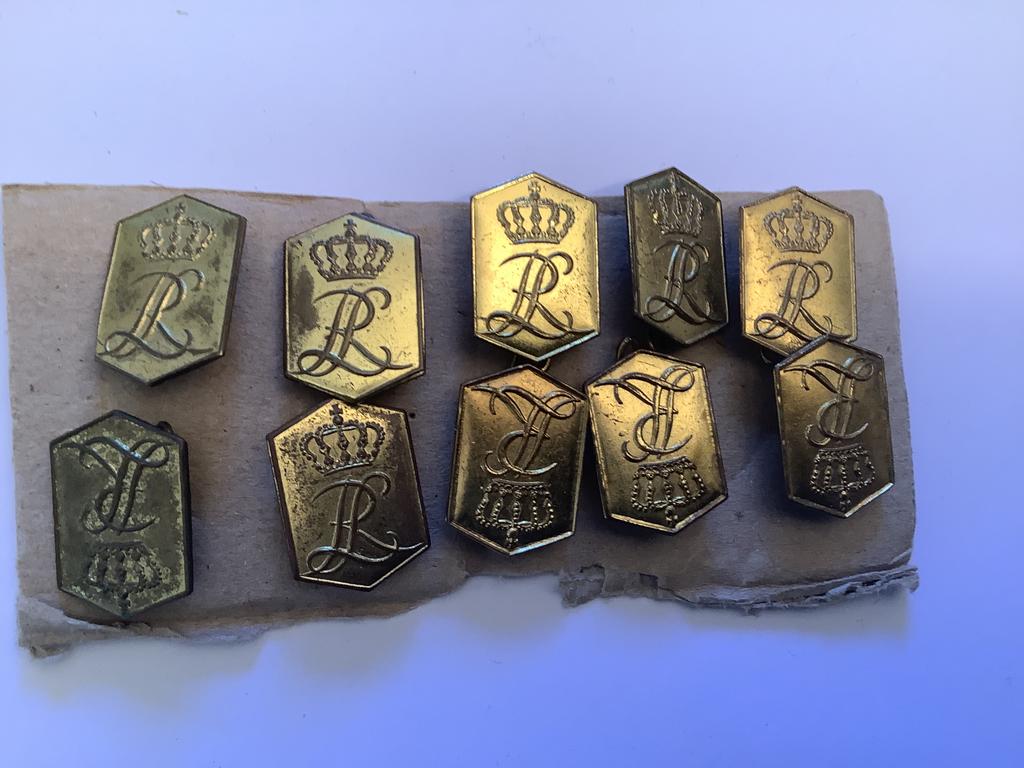 10 speldjes Rotterdamse Lloyd, Ophalen of Verzenden, Zo goed als nieuw, Overige onderwerpen