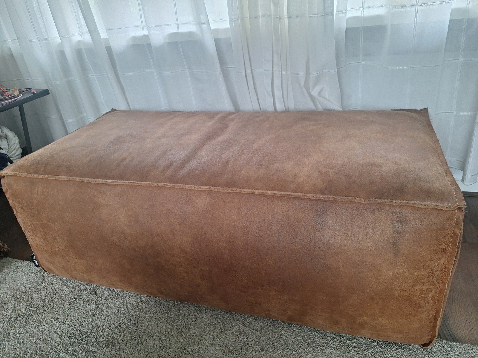 Poef van BePureHome, Ophalen, Gebruikt, Industrieel, Landelijk, 100 tot 125 cm