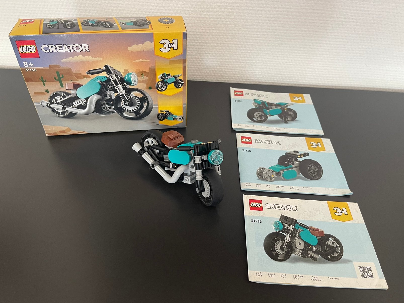 Lego Creator 31135 3-in-1 Klassieke motorset, Compleet, Lego, Ophalen of Verzenden, Zo goed als nieuw