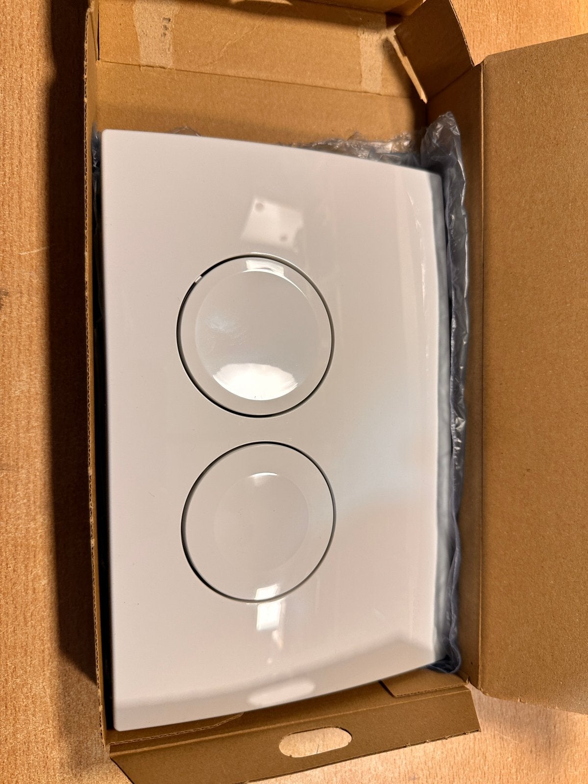 Geberit delta 21 drukplaat bedieningspaneel alpine wit, Ophalen of Verzenden, Nieuw, Toilet