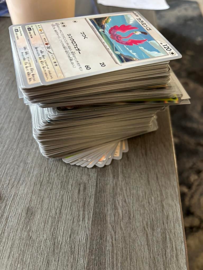 Japanse pokemon kaarten bulk, Ophalen of Verzenden, Zo goed als nieuw, Meerdere kaarten