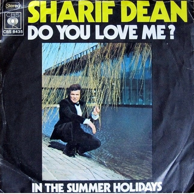1972	Sharif Dean		Do You Love Me (bel), Cd's en Dvd's, Fotohoes, 7 inch, Ophalen of Verzenden, Zo goed als nieuw