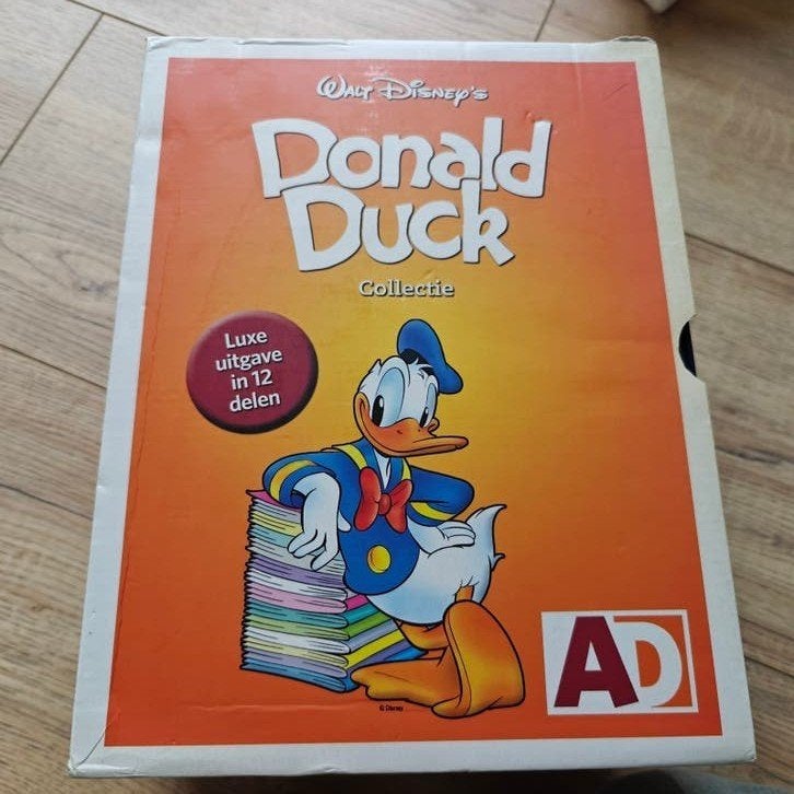 Donald Duck Collectie Luxe Uitgave 12 Delen Hardcover, Complete serie of reeks, Ophalen of Verzenden, Zo goed als nieuw