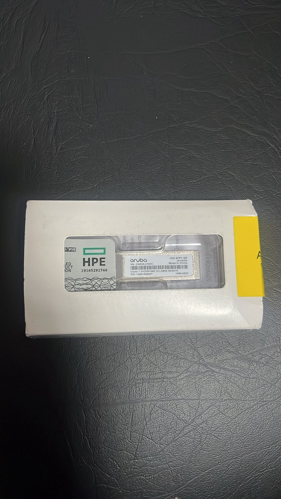 HPE Aruba J9150D 10G SFP+ LC SR Transceiver – NIEUW, Computers en Software, Ophalen of Verzenden, Nieuw, DDR4, Desktop