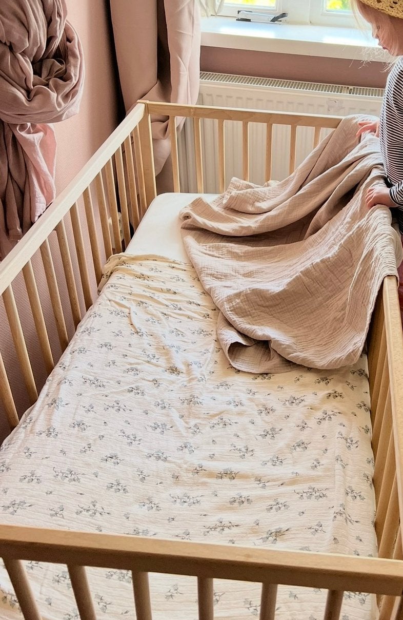 Babybedje ledikantje sniglar ikea beuken, Ophalen, Gebruikt, Minder dan 140 cm, Minder dan 70 cm