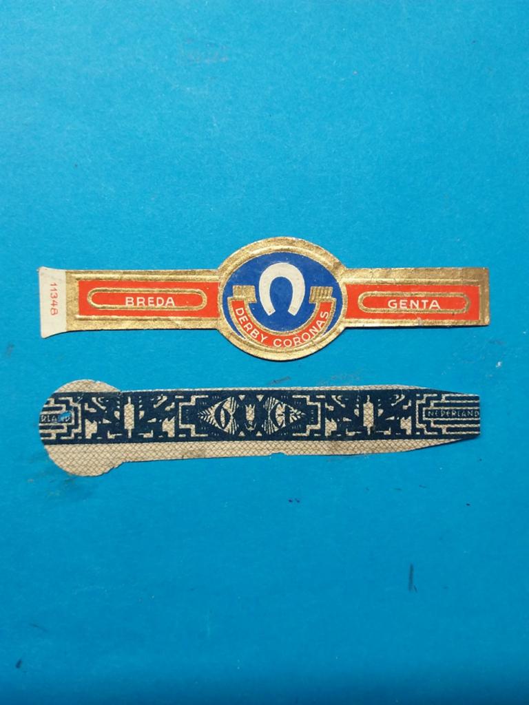 Sigarenbandjes belasting 4, Ophalen of Verzenden, Gebruikt, Sigarenbandjes
