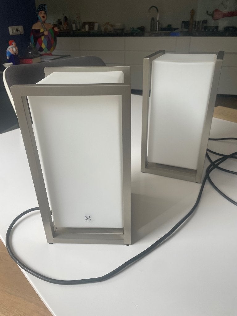 Peill + Putzler tafellampen., Ophalen, Gebruikt, Glas