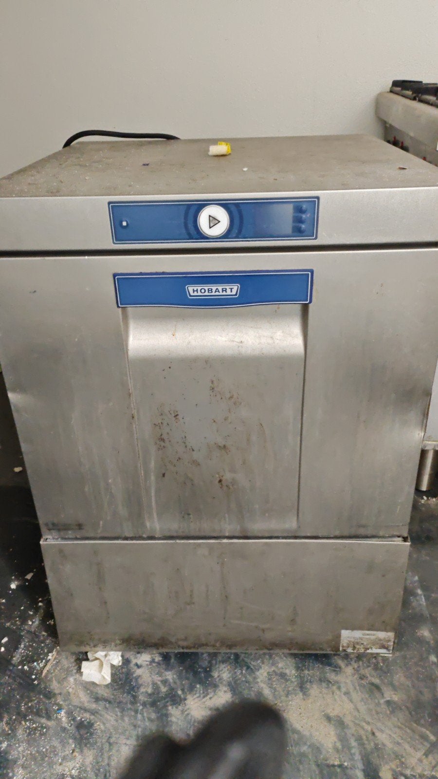 Professionele Hobart Vaatwasser - defect, moet gerepareerd w, Gebruikt, 60 cm of meer, Ophalen of Verzenden, Vrijstaand