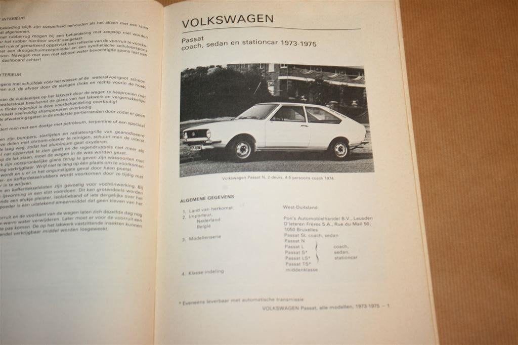 Volkswagen Passat Vraagbaak — Onderhoud 1973-1975 + Bijl., Ophalen of Verzenden