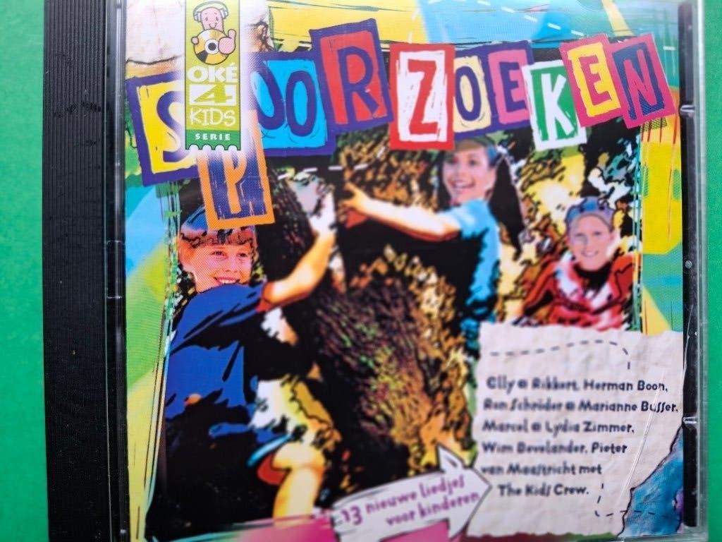 SPOORZOEKEN - o.a. RIKKERT ZUIDERVELD en HERMAN BOON, 6 tot 9 jaar, Ophalen of Verzenden, Zo goed als nieuw, Muziek