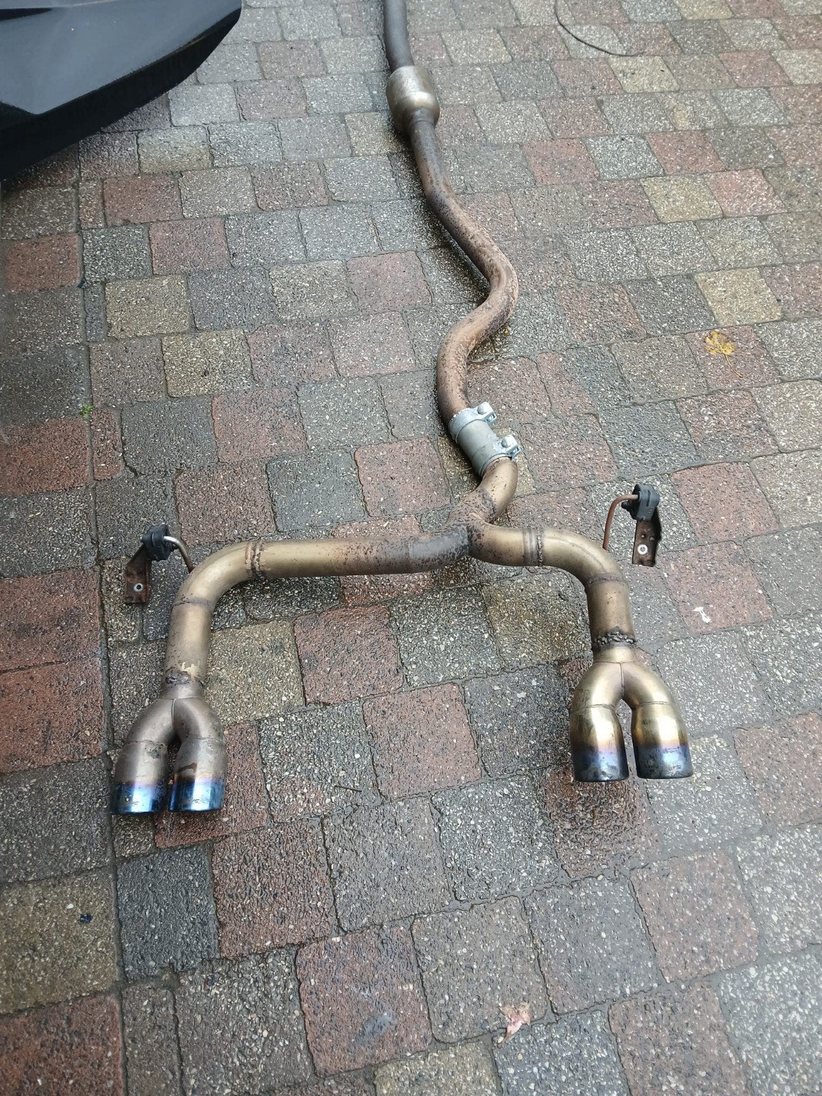 bmw uitlaat f30, Ophalen, BMW