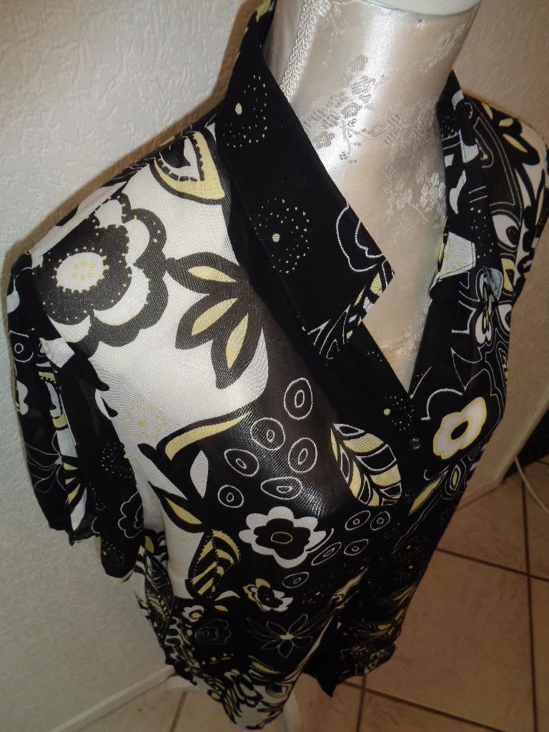 gelco maat 48 oksel tot oksel 65 cm-100% viscose, Gelco, Ophalen of Verzenden, Zo goed als nieuw, Maat 46/48 (XL) of groter