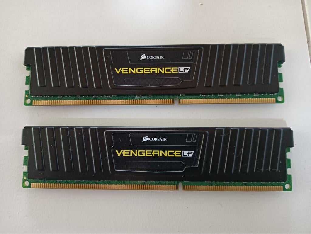 2x Corsair Vengeance 4GB DDR3 1600MHz Low Profile RAM, Ophalen, Gebruikt, 8 GB, DDR3