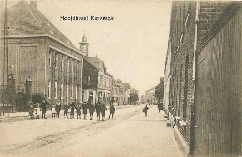 380-671-009 Kerkrade Marktplein, Verzamelen, Ansichtkaarten | Nederland, Verzenden, Voor 1920, Limburg