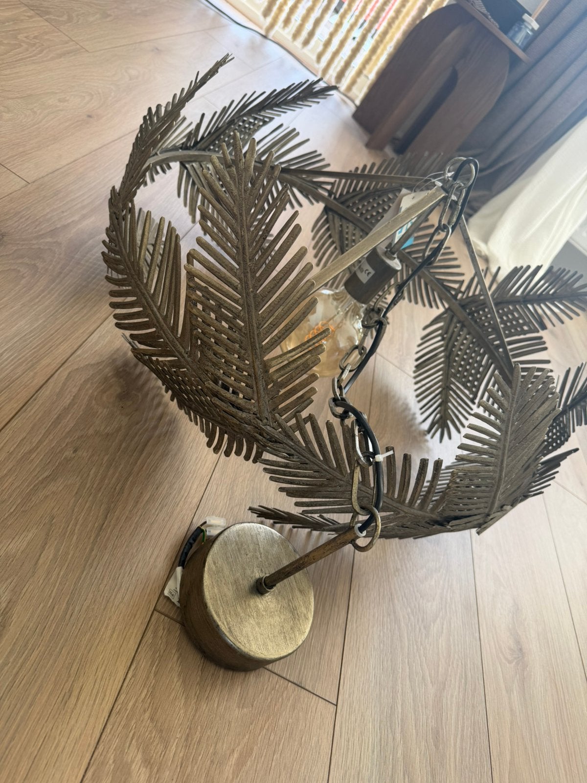 Prachtige plafond lamp, Ophalen, Zo goed als nieuw