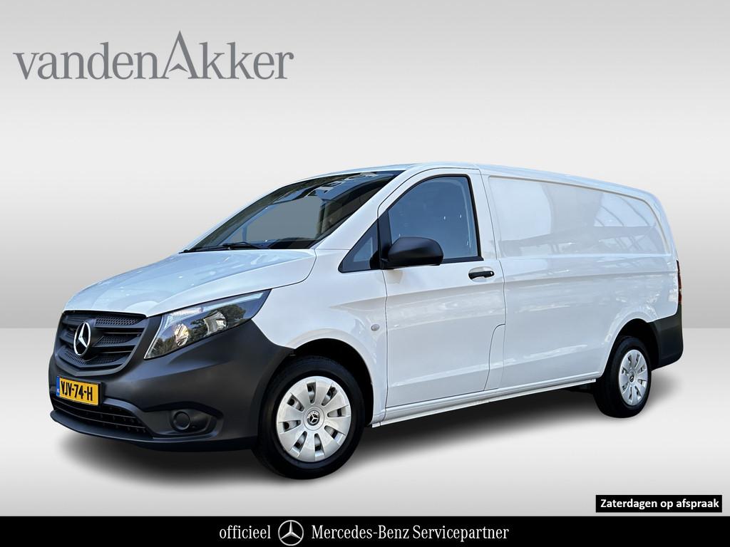 Mercedes-Benz Vito 110 CDI L2 Lang // Trekhaak // € 384,-, Voorwielaandrijving, 12 maanden, Gebruikt, Zwart