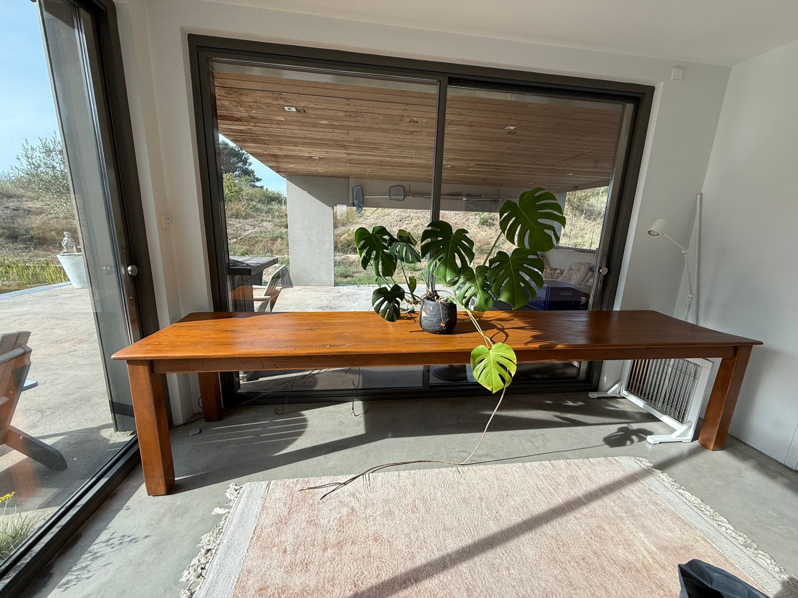 Prachtige oude antieke tafel – 3,60 meter lang, 200 cm of meer, Zo goed als nieuw, Rechthoekig, 50 tot 100 cm