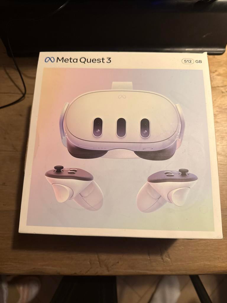 Meta Quest 3 512 GB VR-bril, Ophalen of Verzenden, Gebruikt, VR-bril, Overige platformen