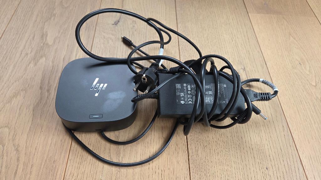 HP USB-C G5 Docking Station met stroomadapter, Ophalen, Hp, Docking station, Gebruikt