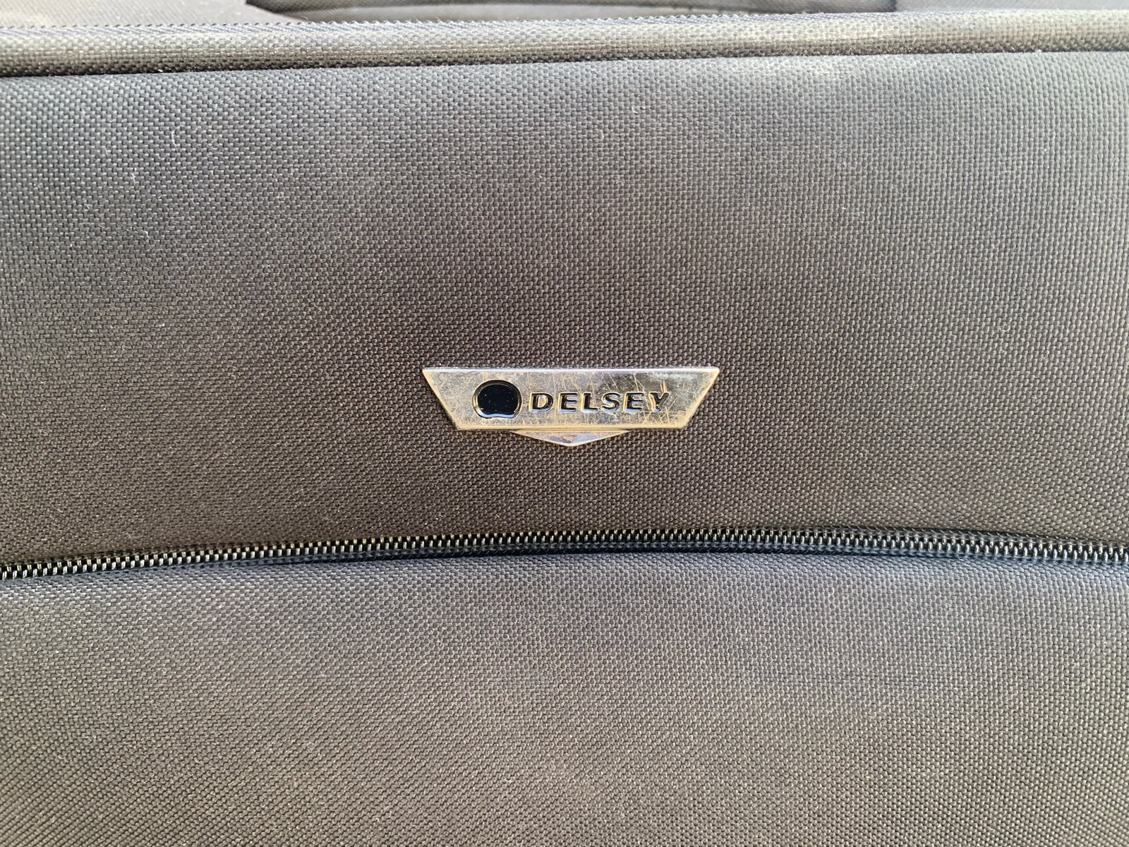 Delsey Koffers - Set van 2 (Zwart), 30 cm of meer, Gebruikt, Zwart, Ophalen of Verzenden