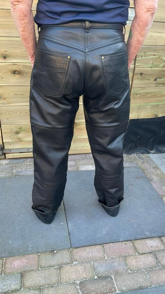 Difi Leren Motorbroek - Dames maat 38, Motoren, Kleding | Motorkleding, Ophalen of Verzenden, Tweedehands, Dames, Broek | leer