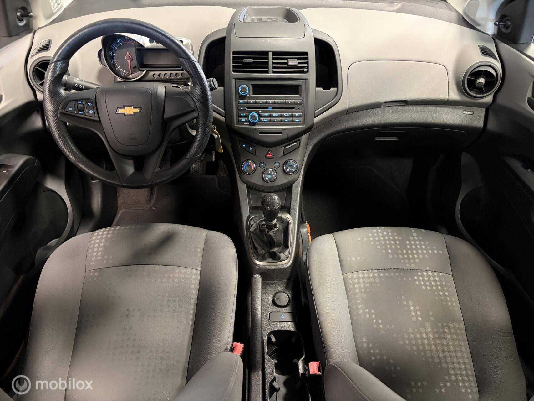 Chevrolet Aveo 1.2 LT 5 DEURS / AIRCO / NAP, Auto's, Euro 5, 86 pk, Aveo, 4 cilinders