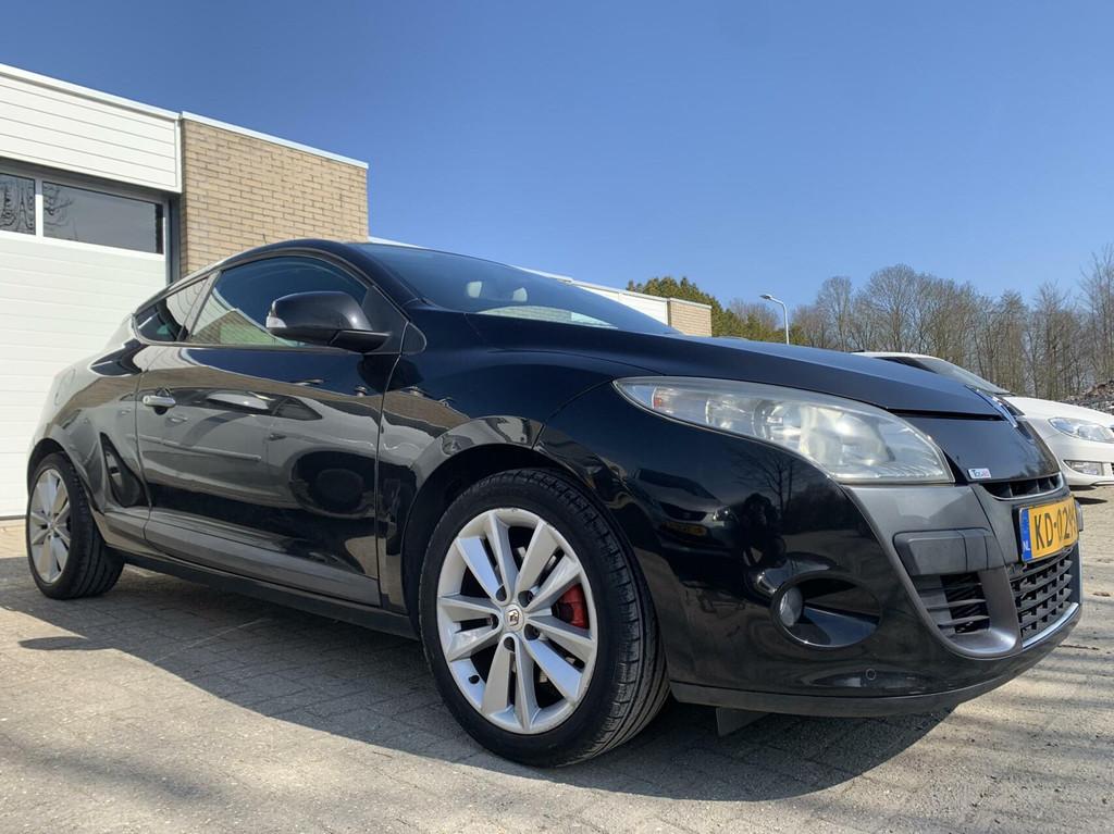 Renault Megane Coupé 2.0 TCe GT 180PK APK Dynamique Edition, Auto's, Renault, Gebruikt, 4 cilinders, 179 pk, Zwart