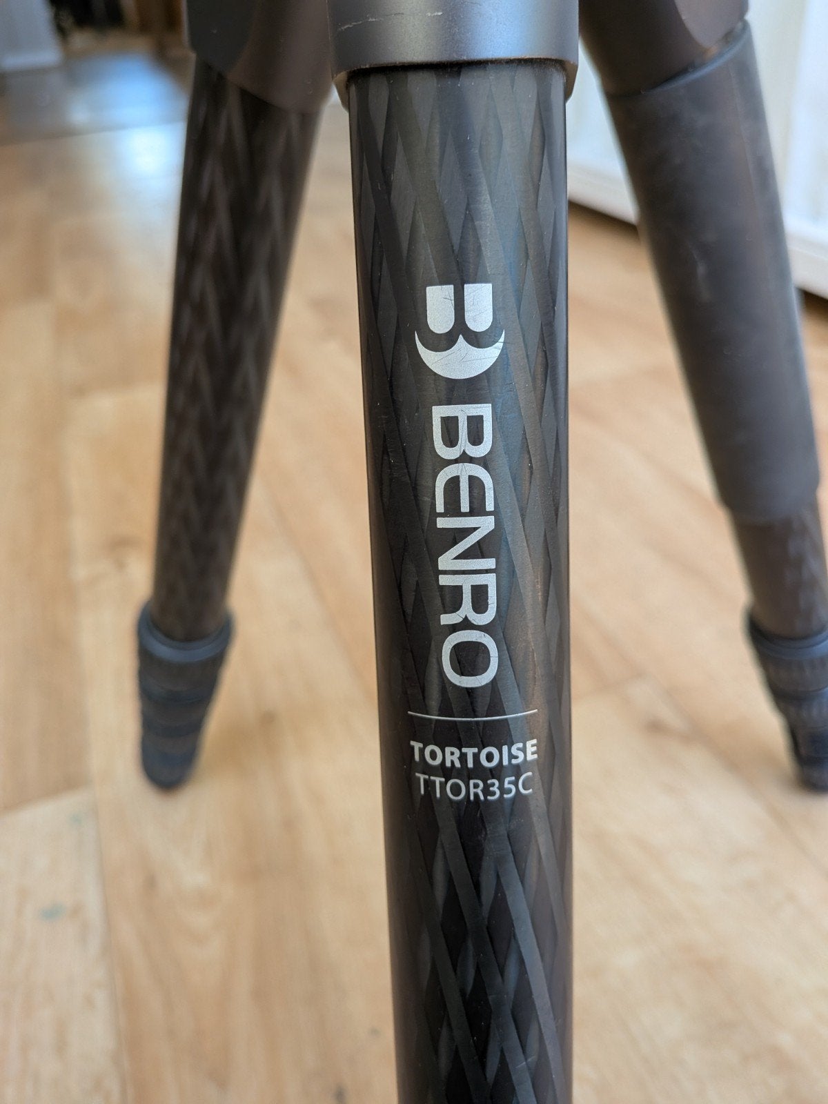 Benro Tortoise TTOR35C Carbon Statief, Benro, Zo goed als nieuw, 150 tot 175 cm, Inklapbaar