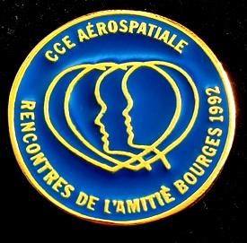 CCE Aerospitale Bourges 1992 pin, Verzenden, Nieuw, Transport, Speldje of Pin