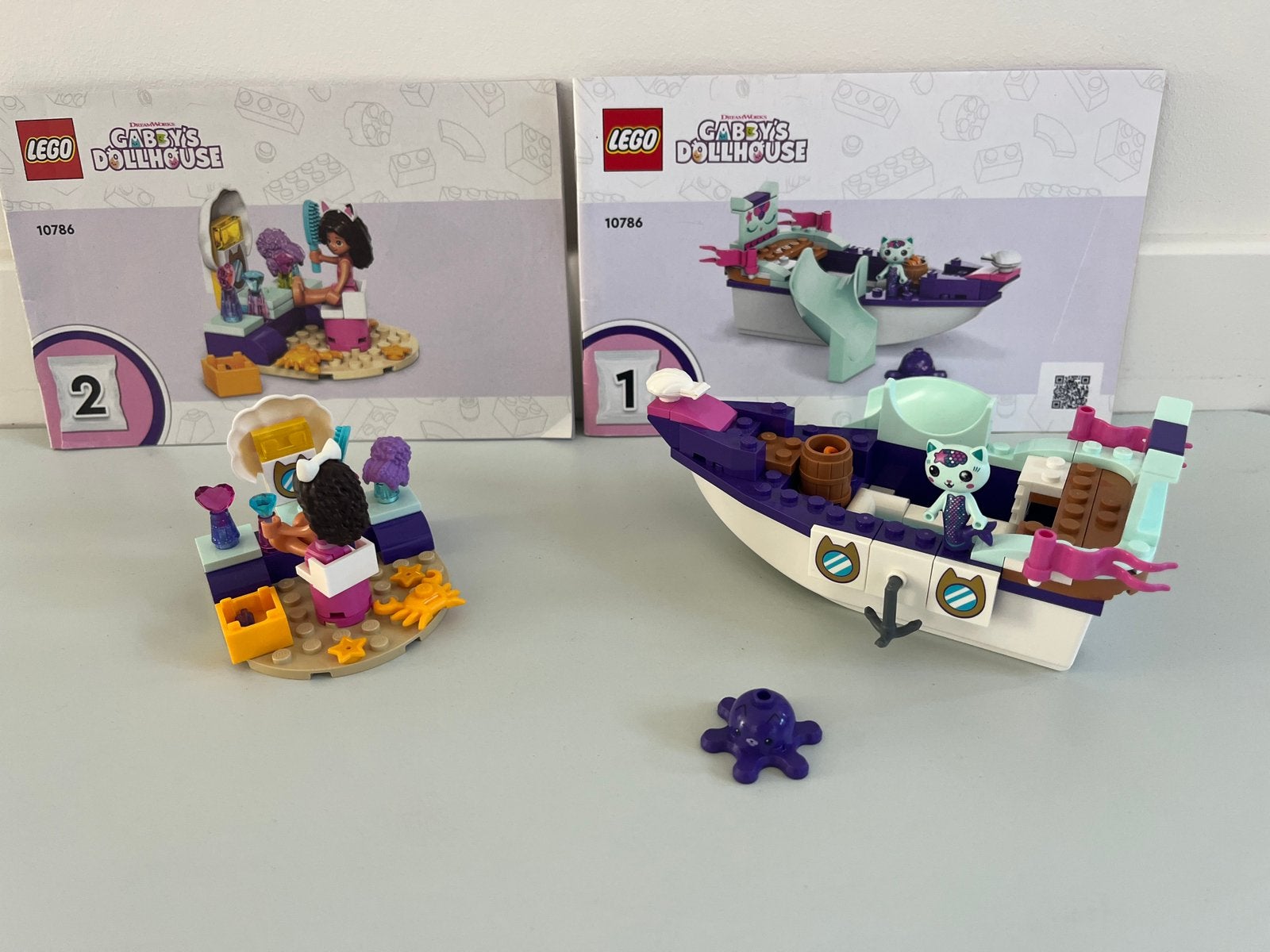 Gabby’s poppenhuis vertroetelschip van Meerminkat LEGO 10786, Ophalen, Zo goed als nieuw