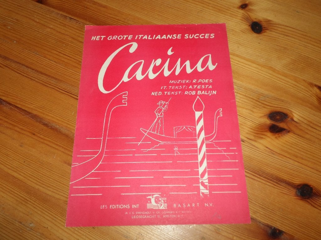 Carina - r. Poes, Gebruikt, Gitaar, Ophalen of Verzenden, Artiest of Componist