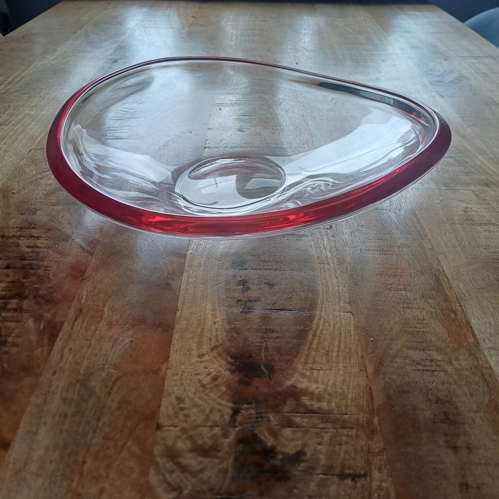 Ellipskom rood omrande  Walther, Ophalen, Glas