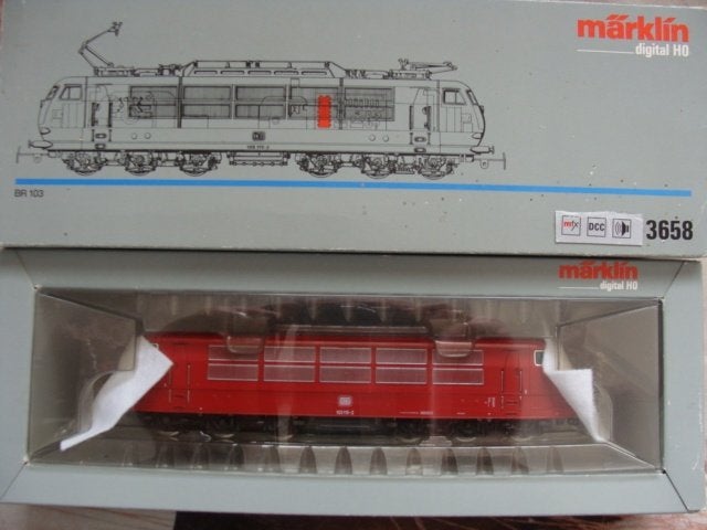 MARKLIN LOC 3658 MFX, Wisselstroom, Locomotief, Ophalen of Verzenden, Zo goed als nieuw